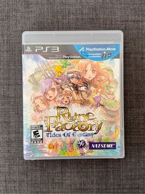 Rune Factory: Tides Of Destiny Sony PS3 Game Complete Playstation 3